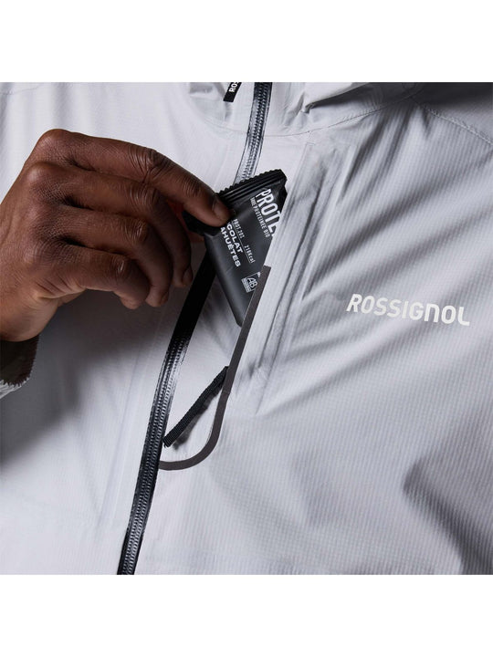 Kurtka męska ROSSIGNOL M Rainproof 2.5L Shell Jkt szara
