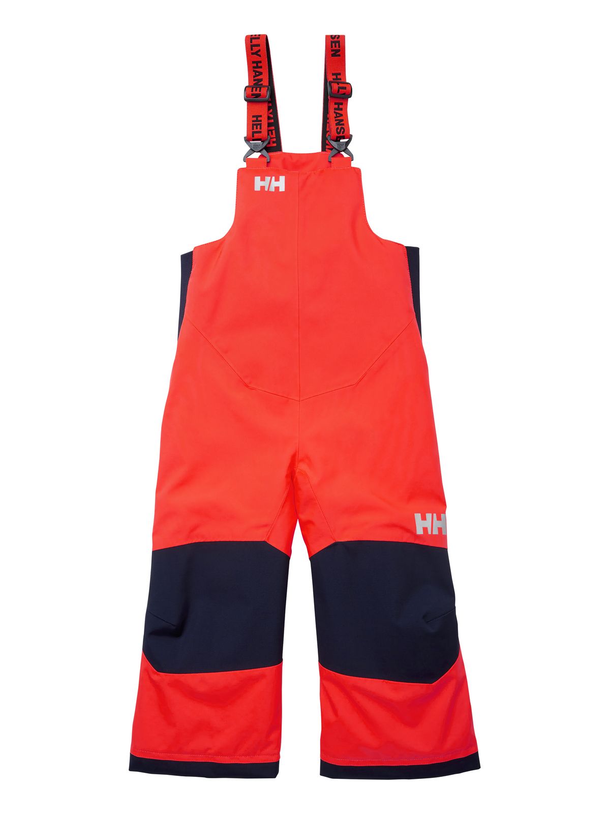 Spodnie narciarskie dziecięce HELLY HANSEN K Rider 2 Ins Bib kolor czerwony