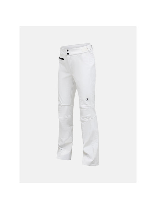 Spodnie narciarskie damskie PEAK PERFORMANCE Stretch Softshell Ski Pants białe
