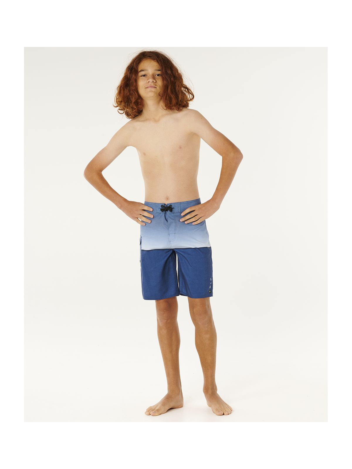 Boardshorty chłopięce RIP CURL Dawn Patrol Boardshort -Boy niebieskie