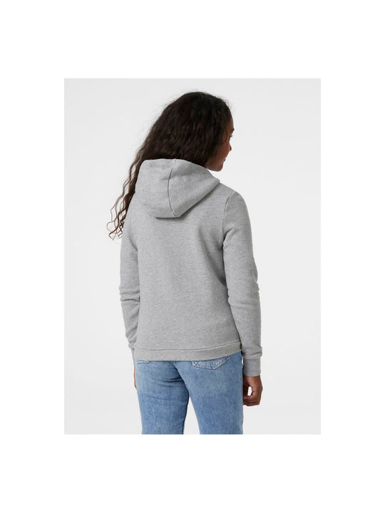 Bluza Helly Hansen Jr HH Logo Hoodie 2.0 szary - Adventure Sports
