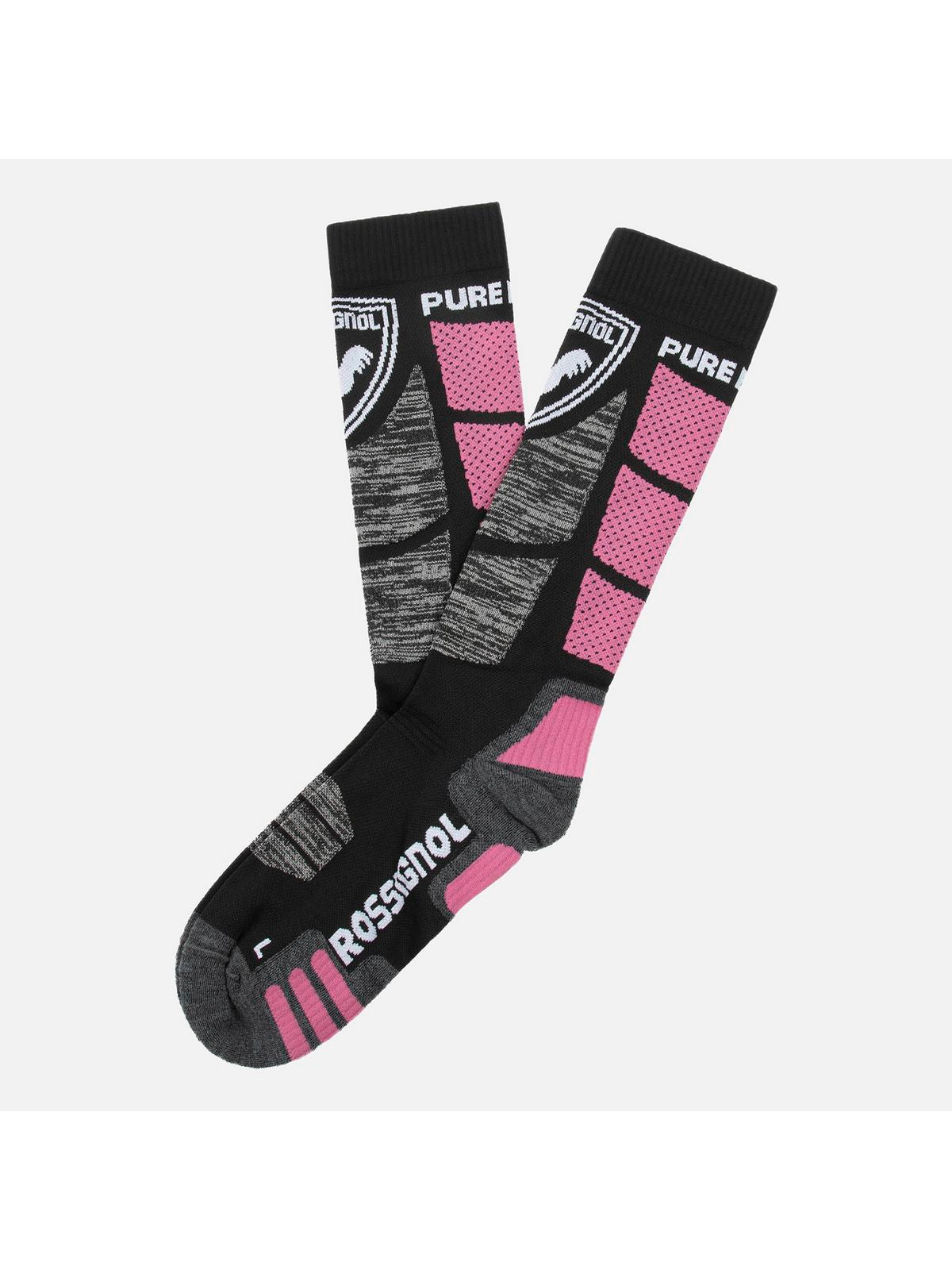 Skarpety narciarskie damskie Rossignol W Pure Elite Socks różowy - Adventure Sports