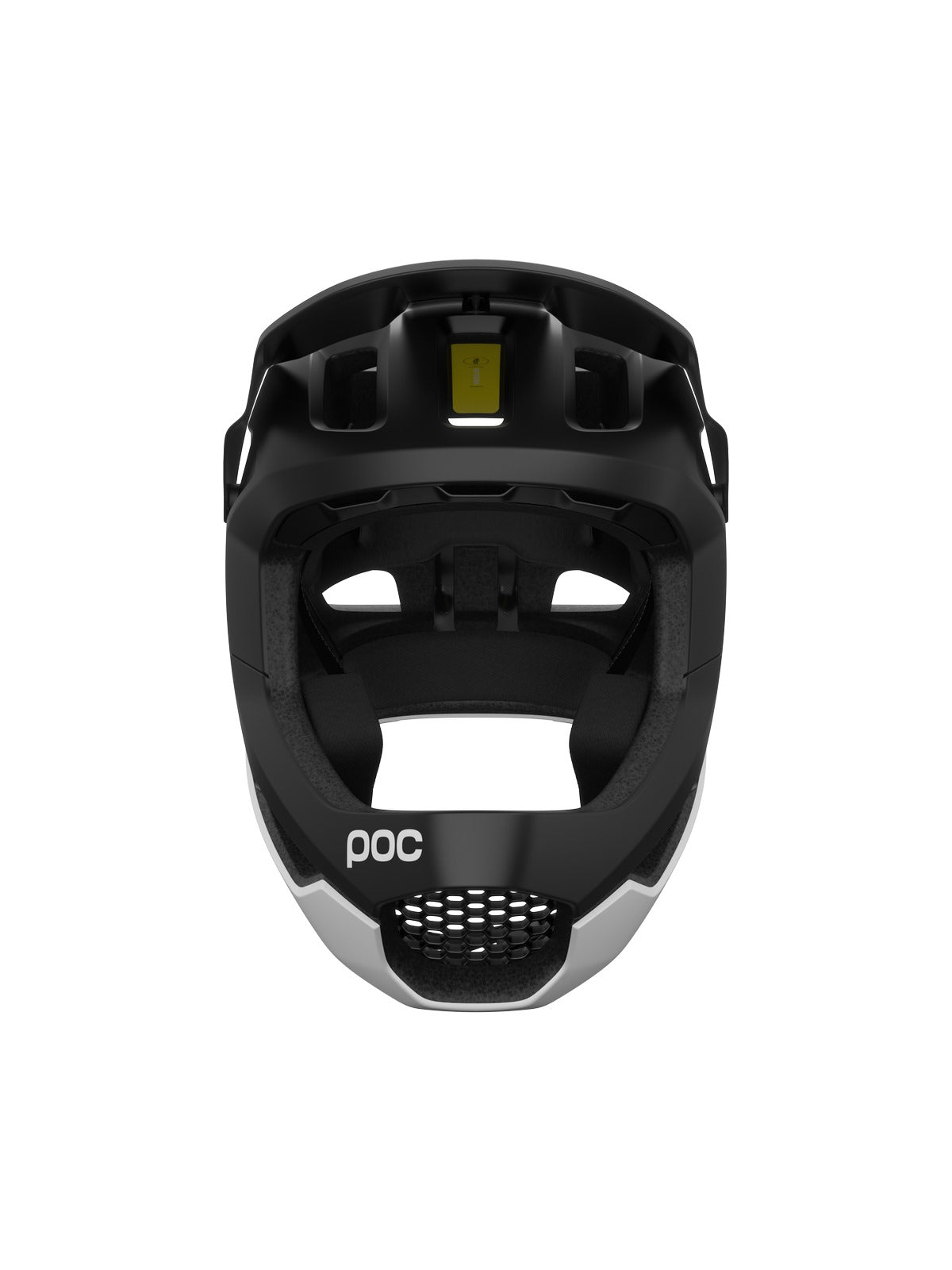 Kask rowerowy POC Otocon Race Mips czarno biały