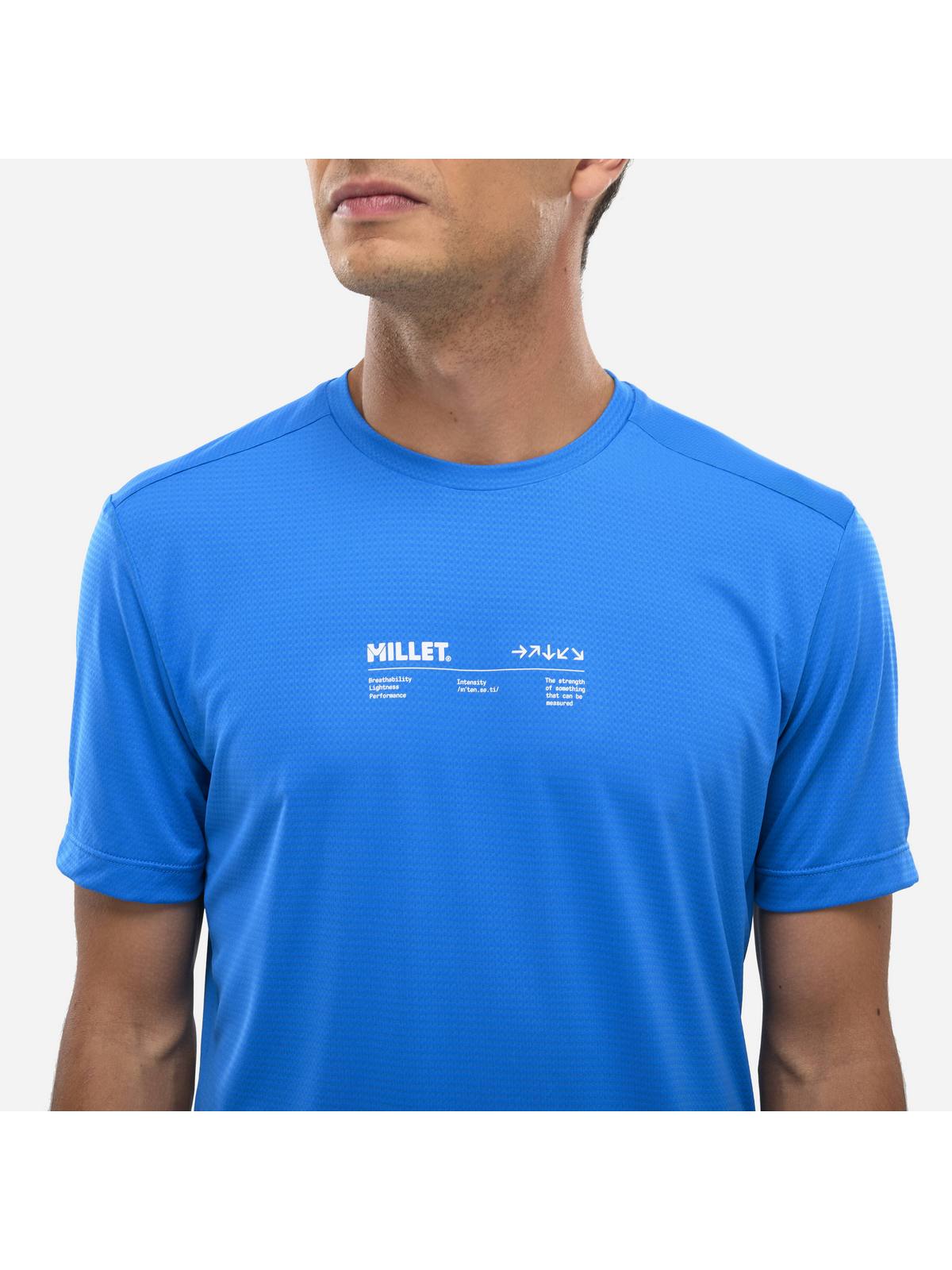Koszulka męska MILLET Intense Essential Ts Ss M niebieska'