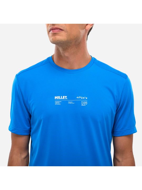 Koszulka męska MILLET Intense Essential Ts Ss M niebieska'
