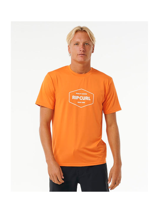 Lycra RIP CURL Stapler Upf S/S czerwony - Adventure Sports
