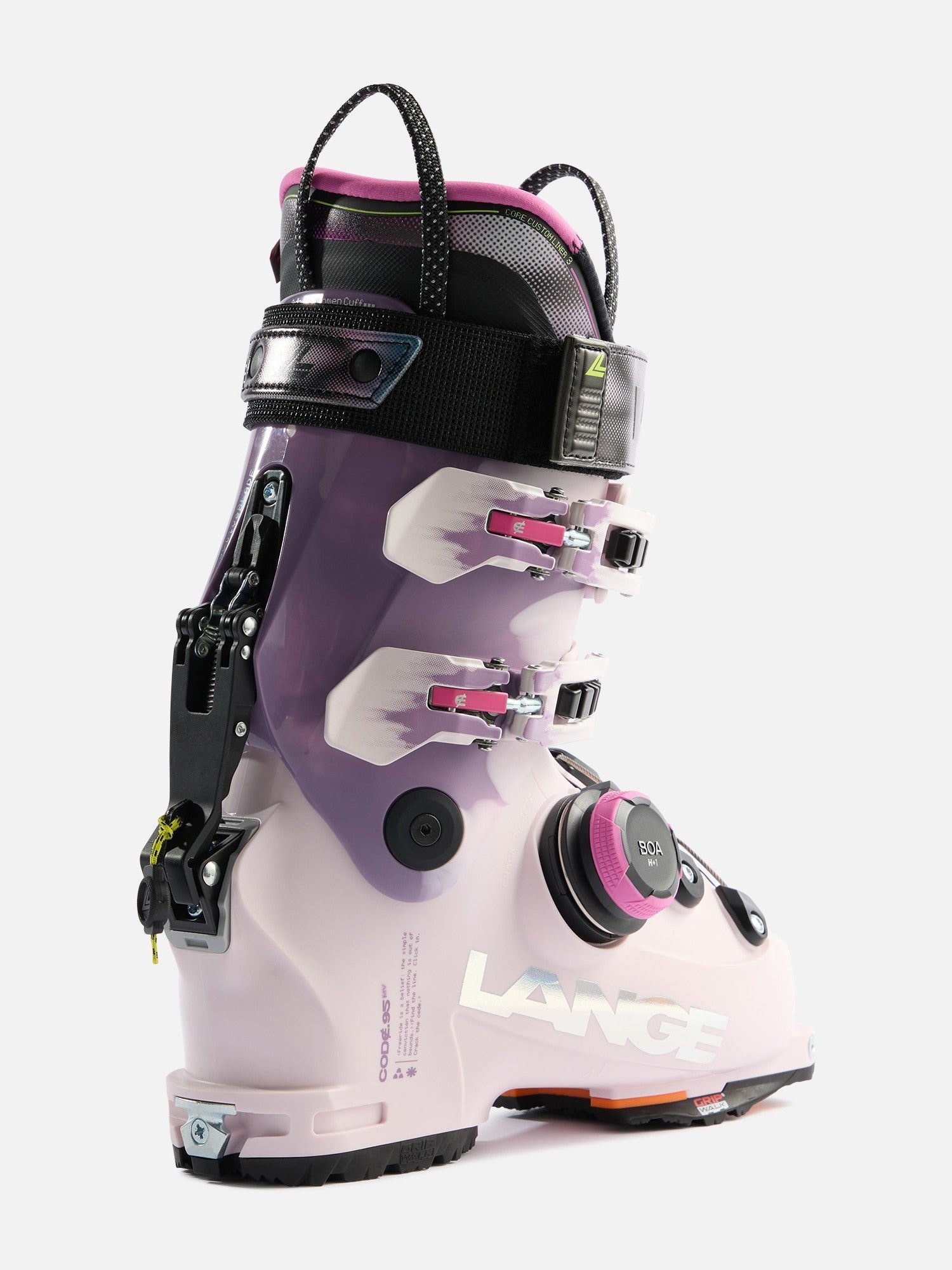 Buty narciarskie LANGE Code 95 W BOA MV GW pink