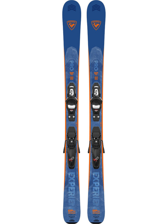 Narty dziecięce ROSSIGNOL EXPERIENCE PRO + wiązania LOOK KID4 GW - Adventure Sports
