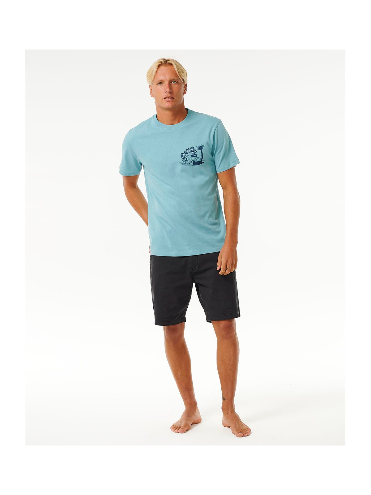 Koszulka RIP CURL Keep On Trucking Tee niebieski - Adventure Sports