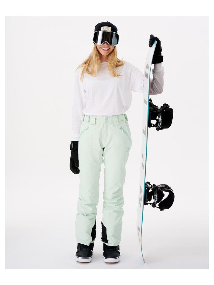 Spodnie narciarskie RIP CURL Rider High Waist Pant miętowy - Adventure Sports