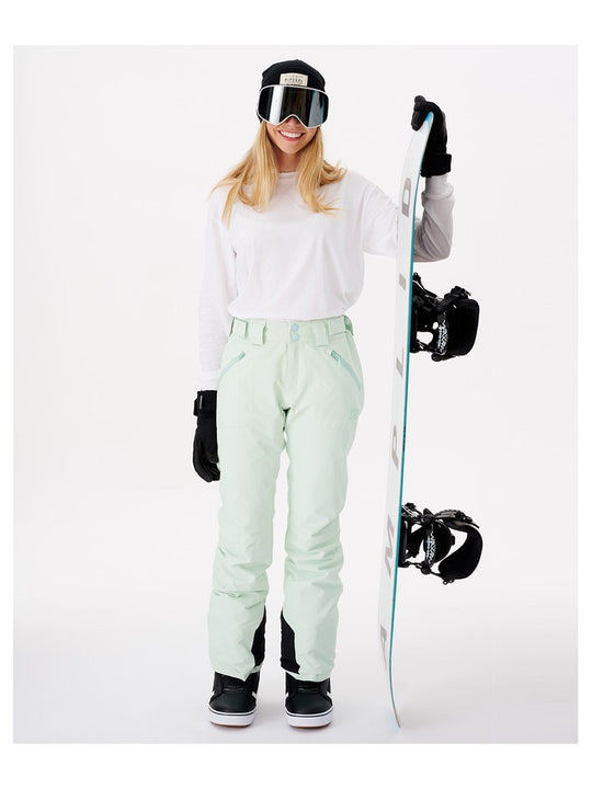 Spodnie narciarskie RIP CURL Rider High Waist Pant miętowy - Adventure Sports
