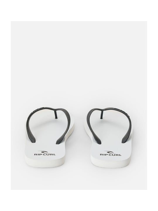 Japonki męskie RIP CURL Brand Logo Bloom Open Toe białe
