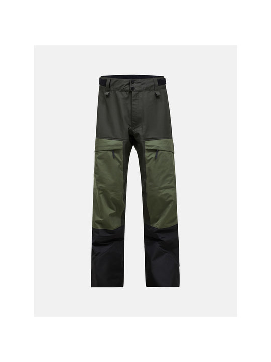 Spodnie narciarskie męskie Peak Performance M Gravity Gore-Tex 3L Pan zielony - Adventure Sports
