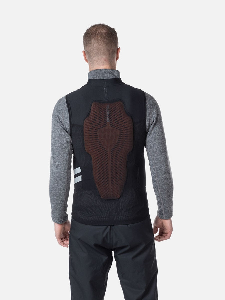 Ochraniacz narciarski ROSSIGNOL Flexvent Vest Sr Czarny