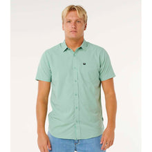 Koszula męska RIP CURL Vaporcool Aerotech S/S Shirt zielona
