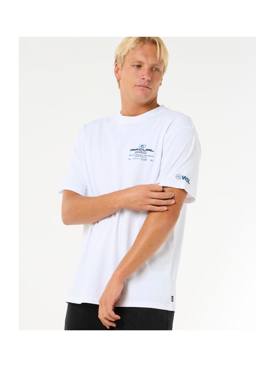 Koszulka męska RIP CURL Rip Curl Pro 25 Event Tee biała
