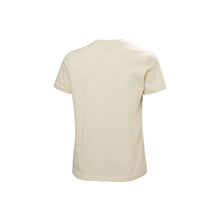 Koszulka damska HELLY HANSEN W Core Graphic T-Shirt 2.0 Beżowa
