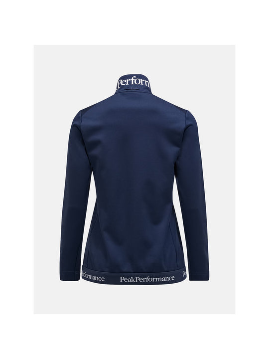 Bluza Peak Performance W Rider Tech Zip Jacket niebieski - Adventure Sports
