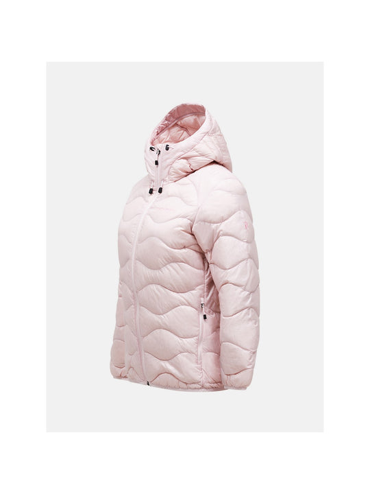 Kurtka puchowa damska PEAK PERFORMANCE Helium Down Hood Jacket różowa
