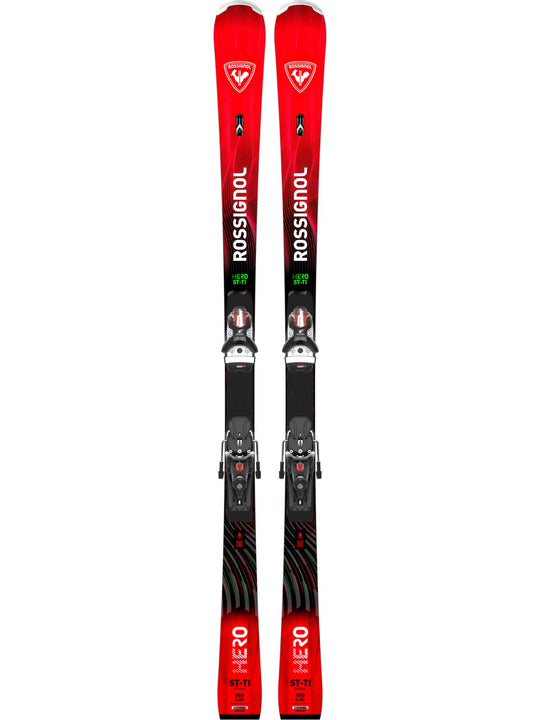 Narty ROSSIGNOL Hero ST Ti R22 + wiązania LOOK Spx14 Rockerace Gw White
