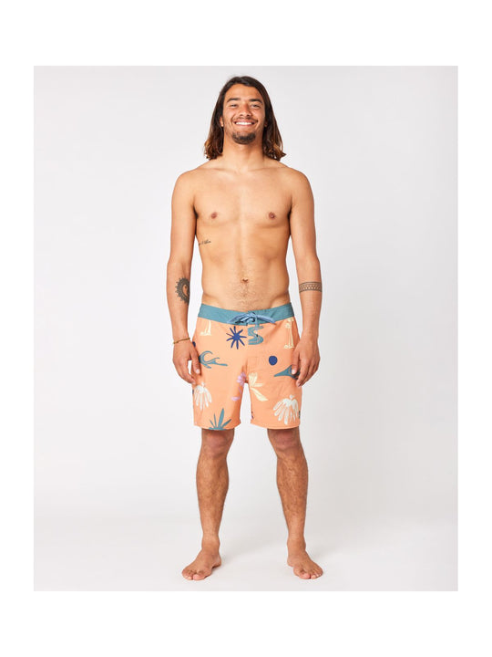 Boardshorty RIP CURL Mirage Retro Snapa pomarańczowy - Adventure Sports
