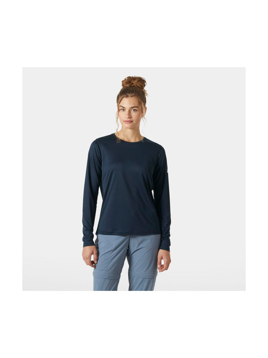 Bielizna termiczna damska HELLY HANSEN W HH TECH CREW LS 2.0 granatowa
