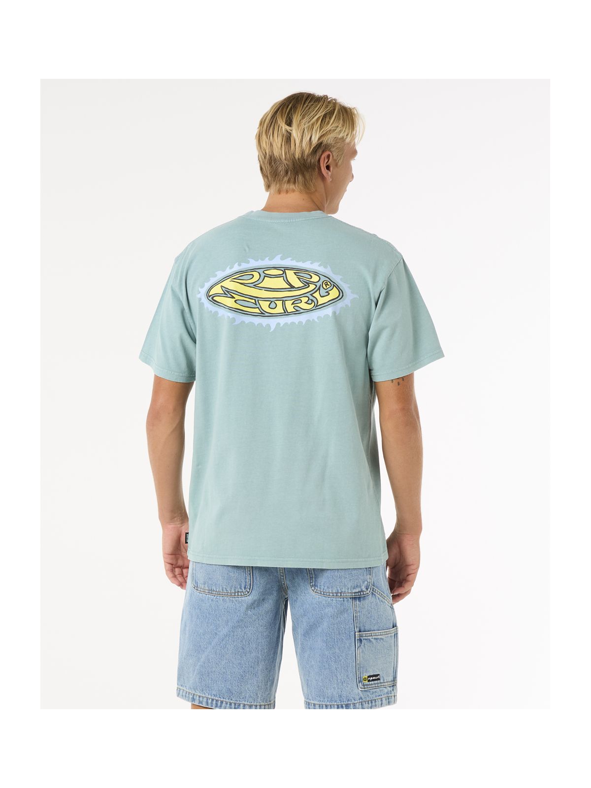 Koszulka RIP CURL Raw Energy Sloth Tee niebieski