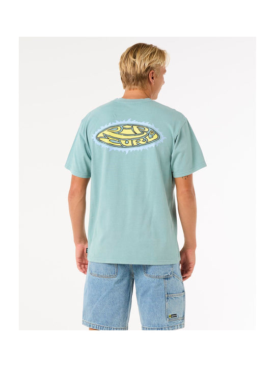 Koszulka RIP CURL Raw Energy Sloth Tee niebieski

