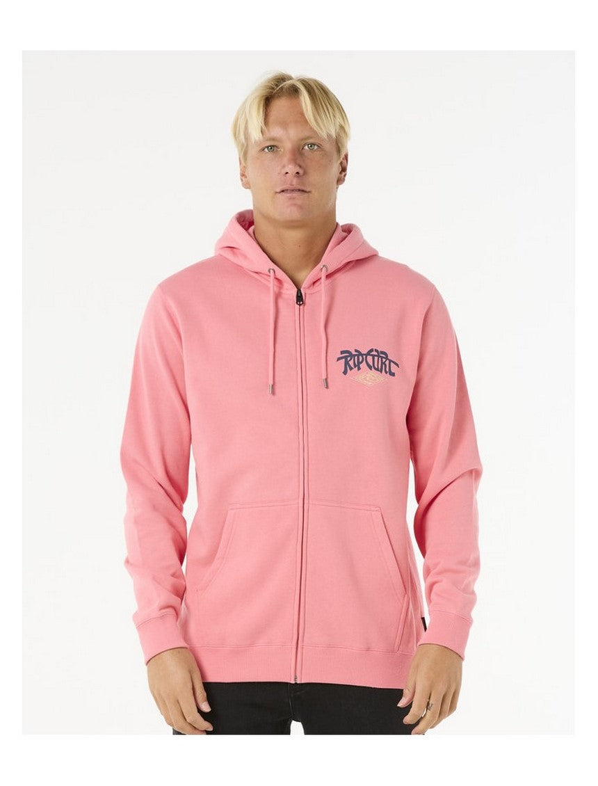 Bluza męska RIP CURL Shred Zip Thru różowa