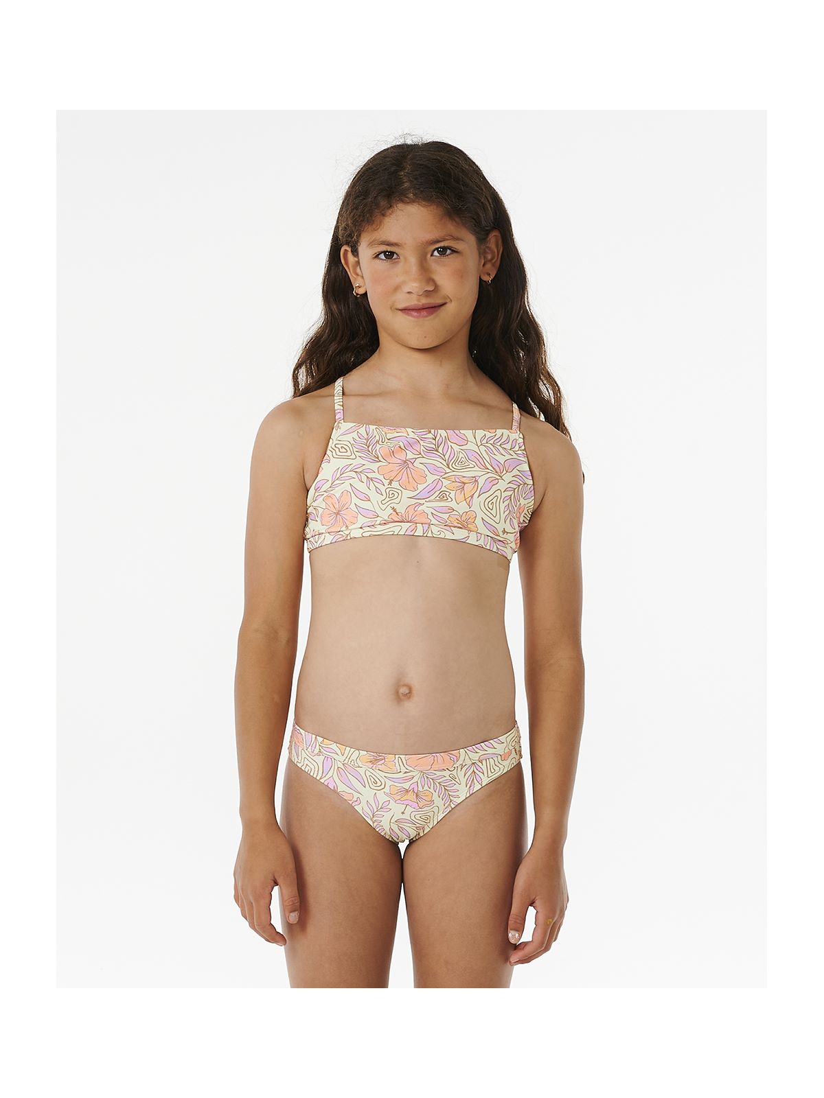 Lycra RIP CURL Tropics 3 Piece Set Girl żółty - Adventure Sports