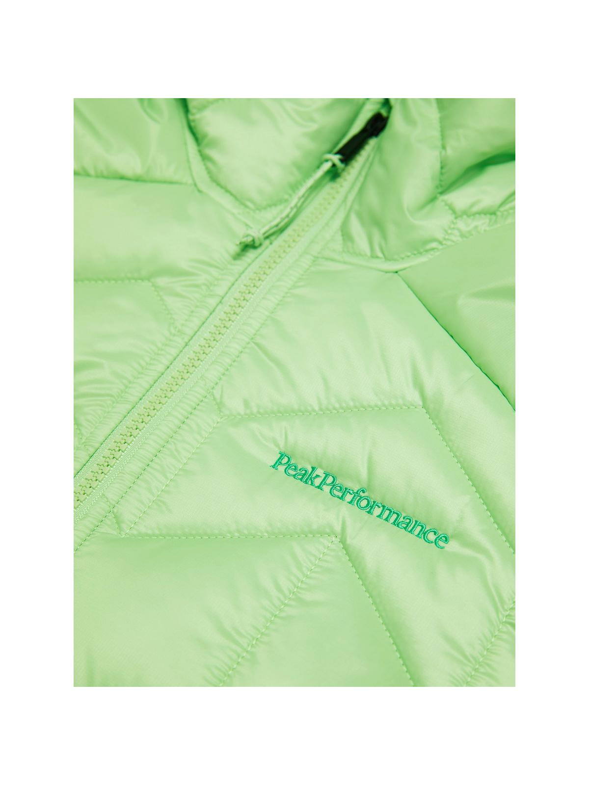 Kurtka PEAK PERFORMANCE Elevate Liner Hood Jacket Women zielony - Adventure Sports