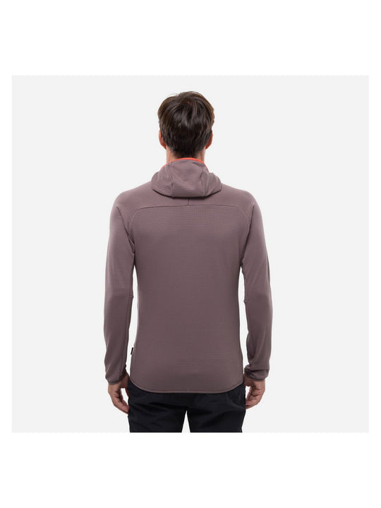 Bluza męska MILLET Fusion Grid Hoodie M fioletowa śliwkowa
