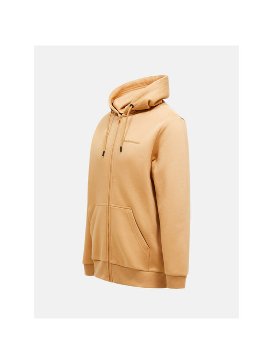 Bluza PEAK PERFORMANCE Original Small Logo Zip Hood Men brązowy
