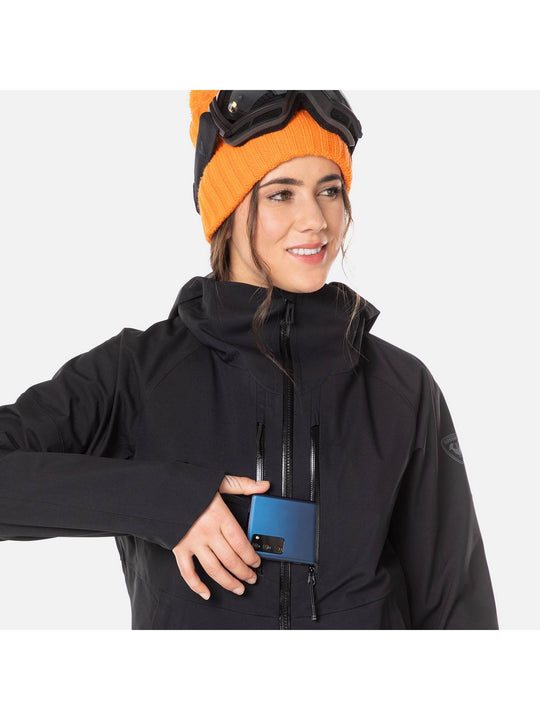 Kurtka narciarska damska ROSSIGNOL W Rallybird Jkt czarny
