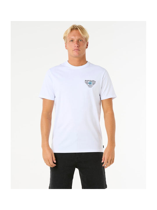 Koszulka RIP CURL Desti Animals Tee biały
