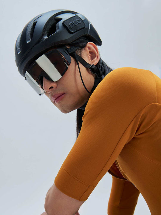 Koszulka rowerowa POC M’s Thermal Lite Jersey brązowy - Adventure Sports
