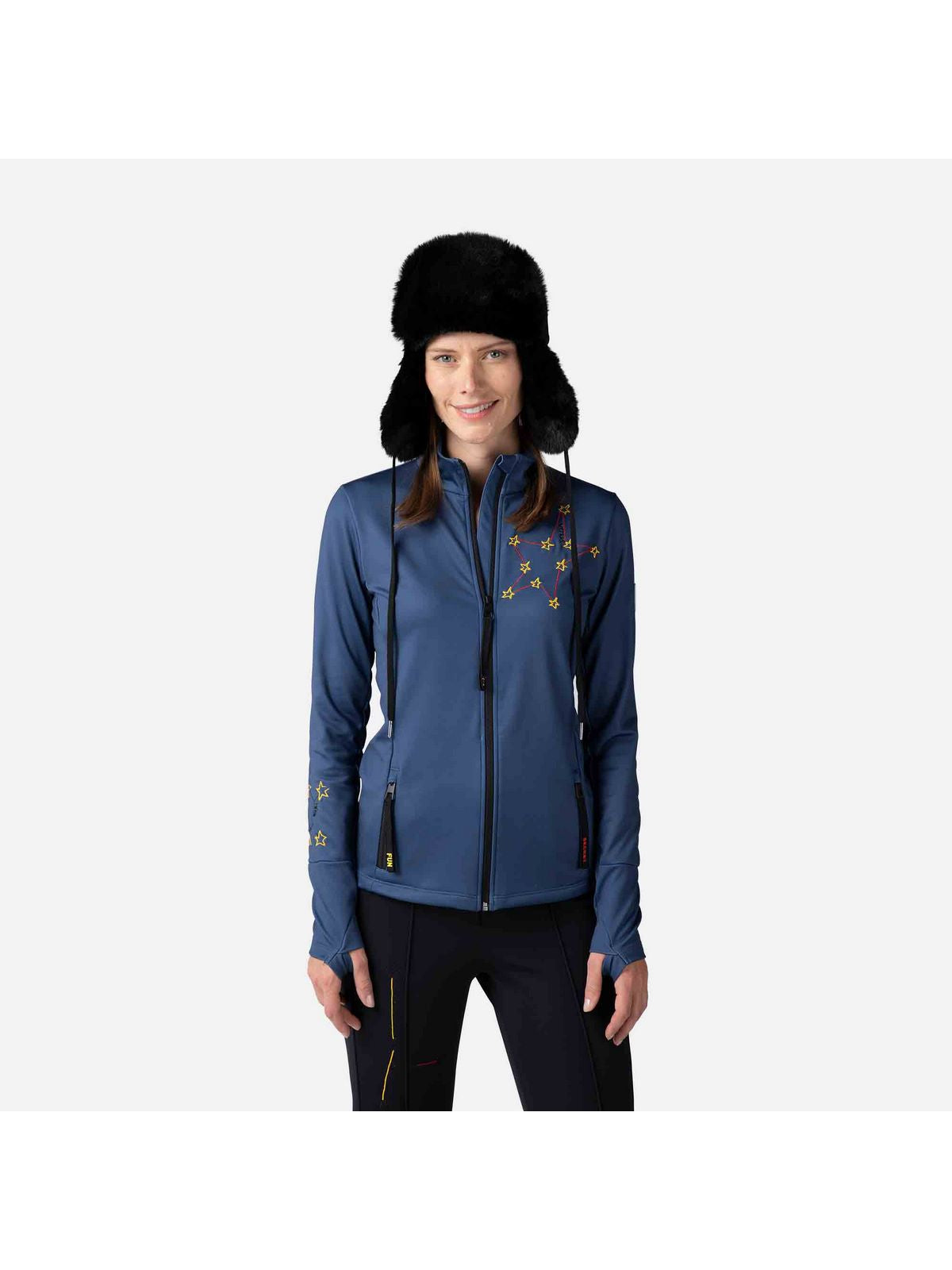 Bluza Rossignol W Climi Jkt niebieski - Kurtka - Adventure Sports
