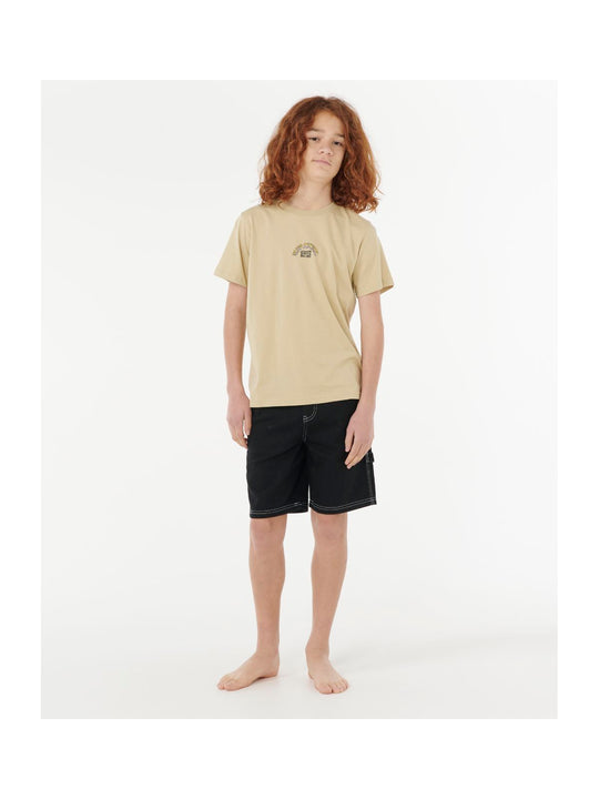 Koszulka RIP CURL TROPIC DAZE ART TEE -BOY zielona
