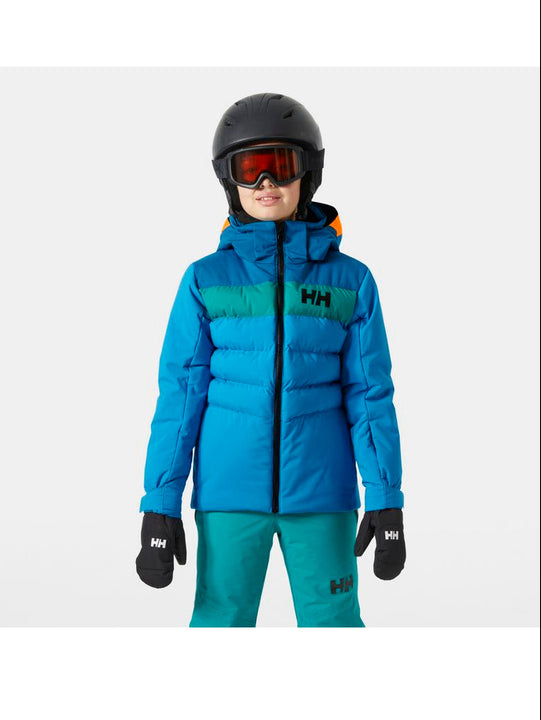 Kurtka narciarska dziecięca HELLY HANSEN Jr Cyclone Jacket kolor niebieski
