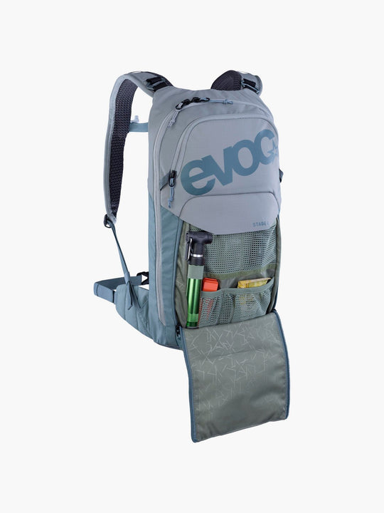 Plecak z bukłakiem EVOC Stage 6 + Hydration Bladder 2 stone - steel
