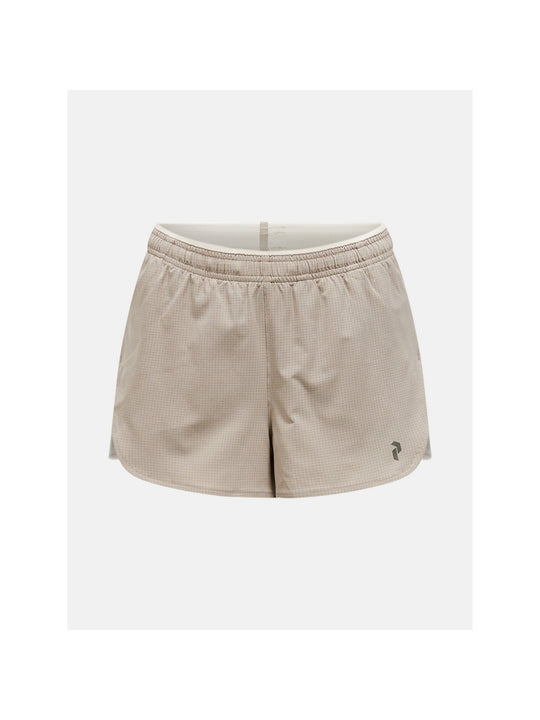 Szorty treningowe damskie PEAK PERFORMANCE W Trail Light Shorts beżowe - Adventure Sports
