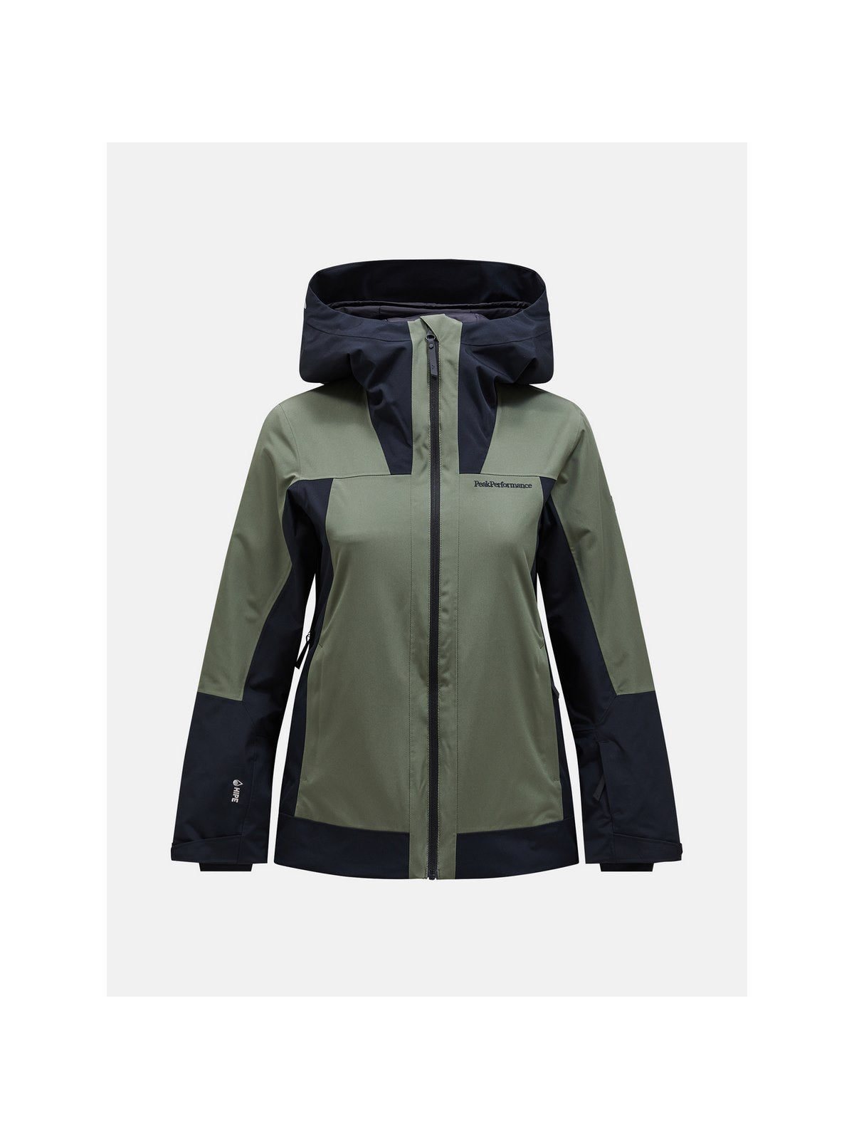 Damska kurtka na narty Peak Performance W Rider Tech Insulated Ja zielony - Kurtka narciarska - Adventure Sports