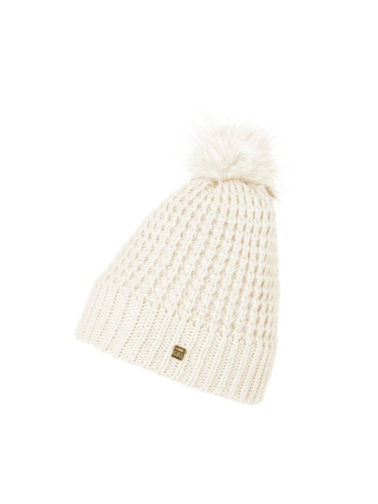 Czapka damska HELLY HANSEN W SNOWFALL BEANIE biała
