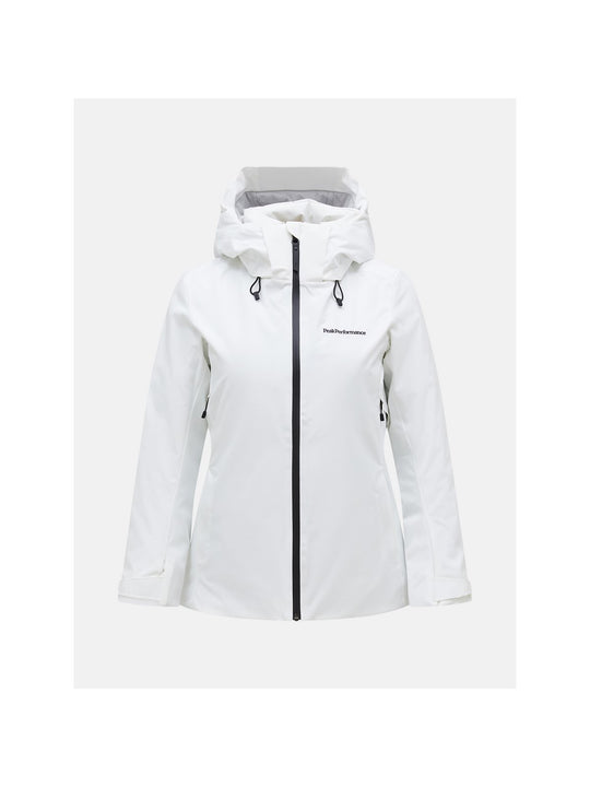 Kurtka narciarska Peak Performance W Anima Jacket bialy - Adventure Sports
