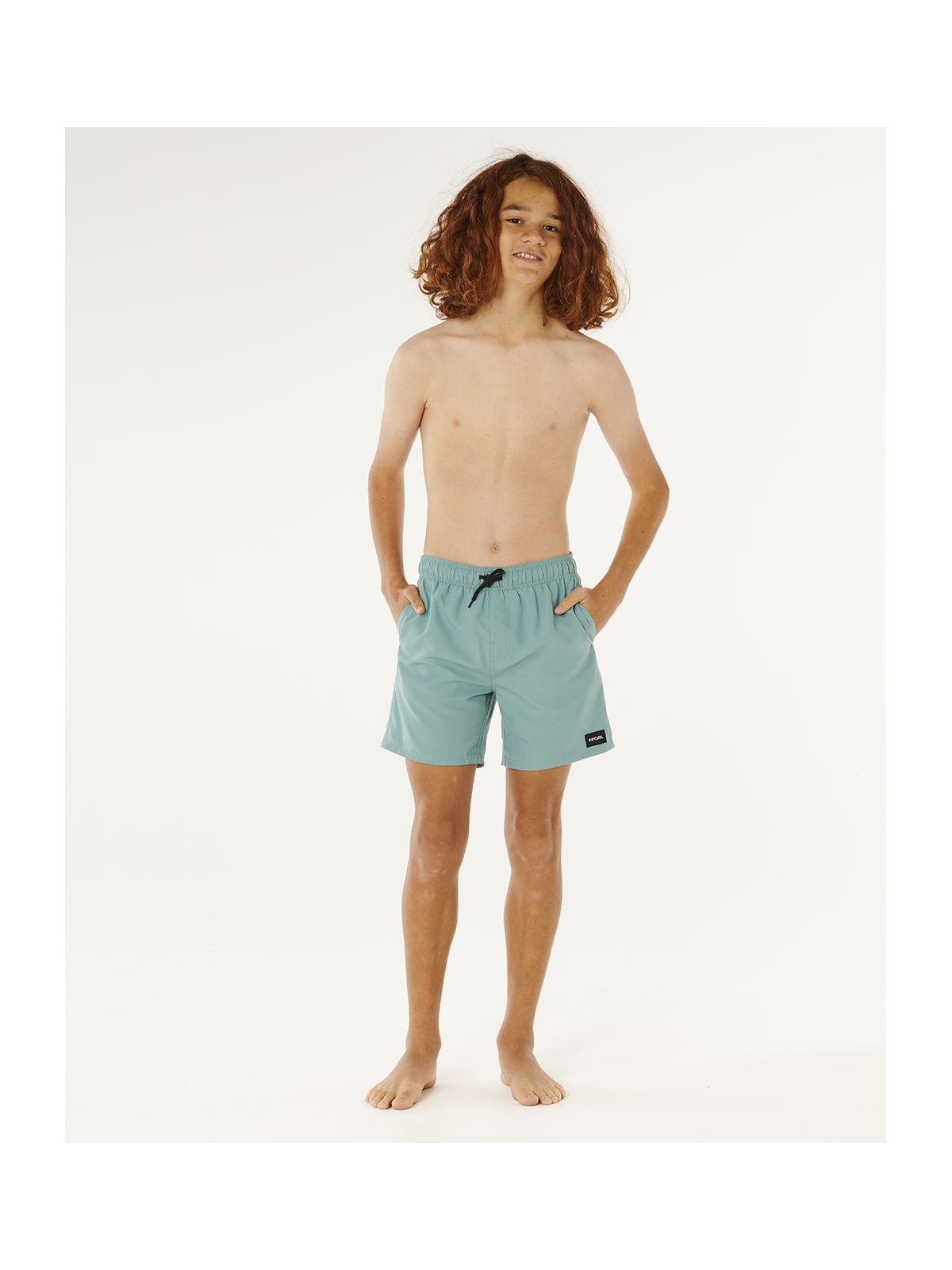 Boardshorty chłopięce RIP CURL Offset Volley -Boy niebieskie