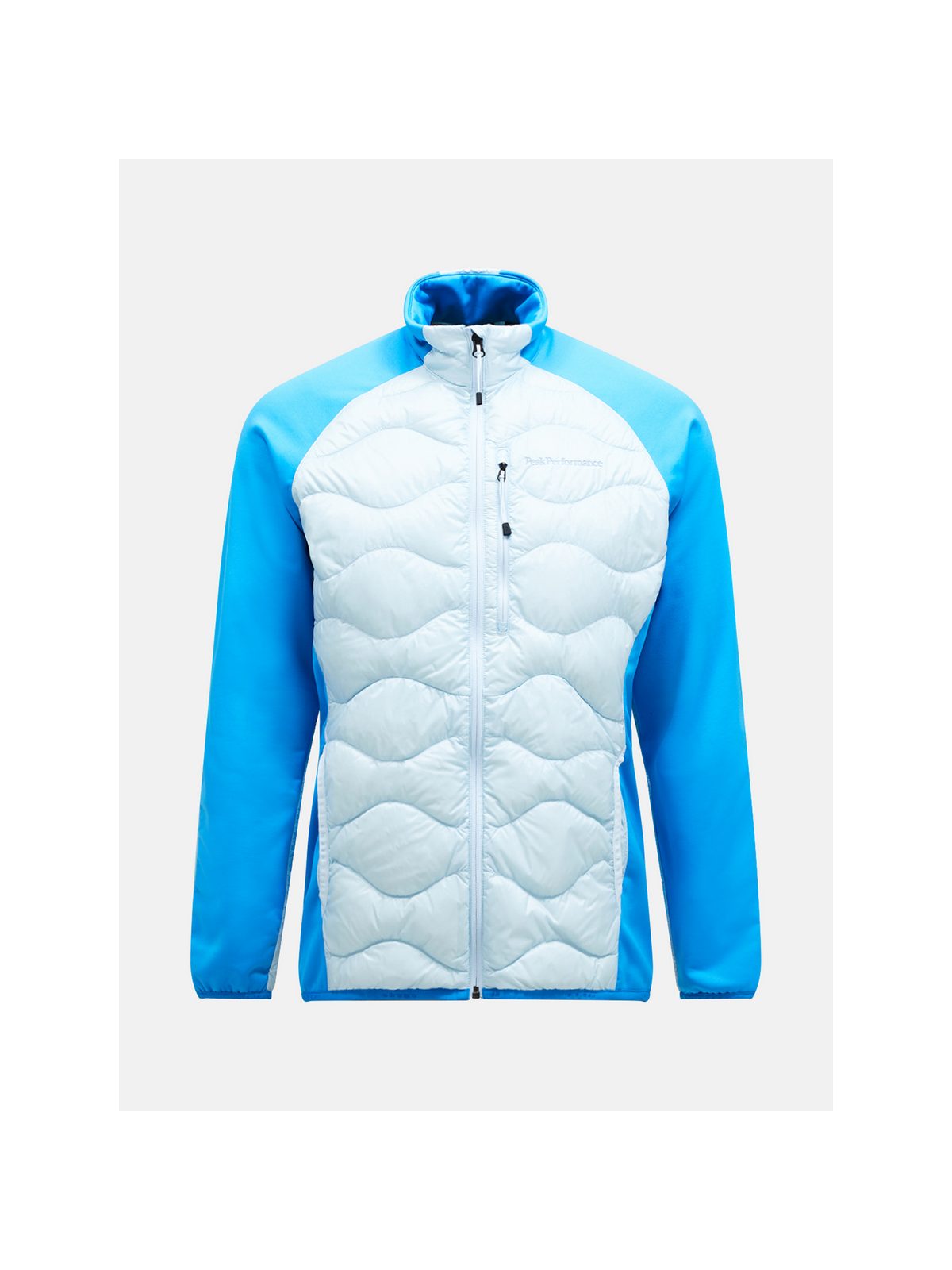 Kurtka puchowa męska PEAK PERFORMANCE Helium Down Hybrid Jacket Men niebieski - Adventure Sports