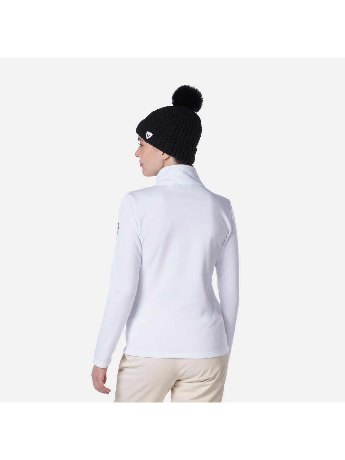 Koszulka Rossignol W Resort 1/2 Zip biały - Adventure Sports