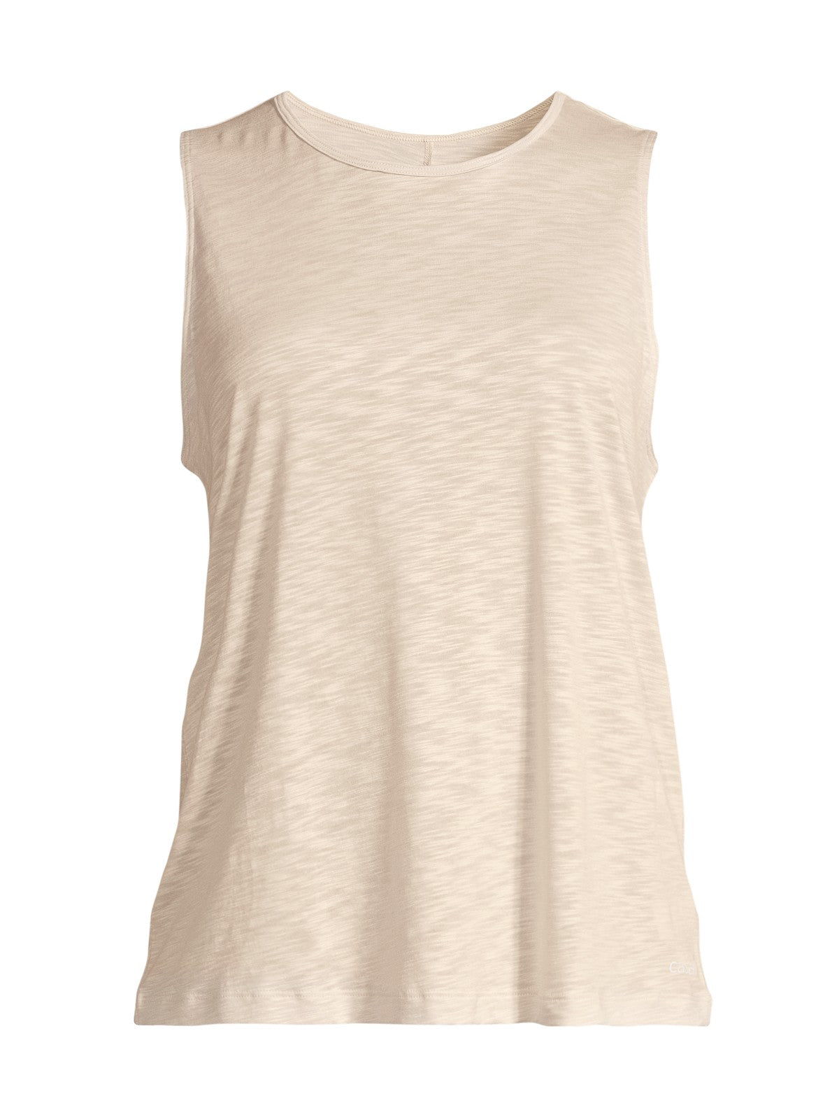 Koszulka treningowa damska treningowa CASALL Soft Texture Tank kolor beżowy