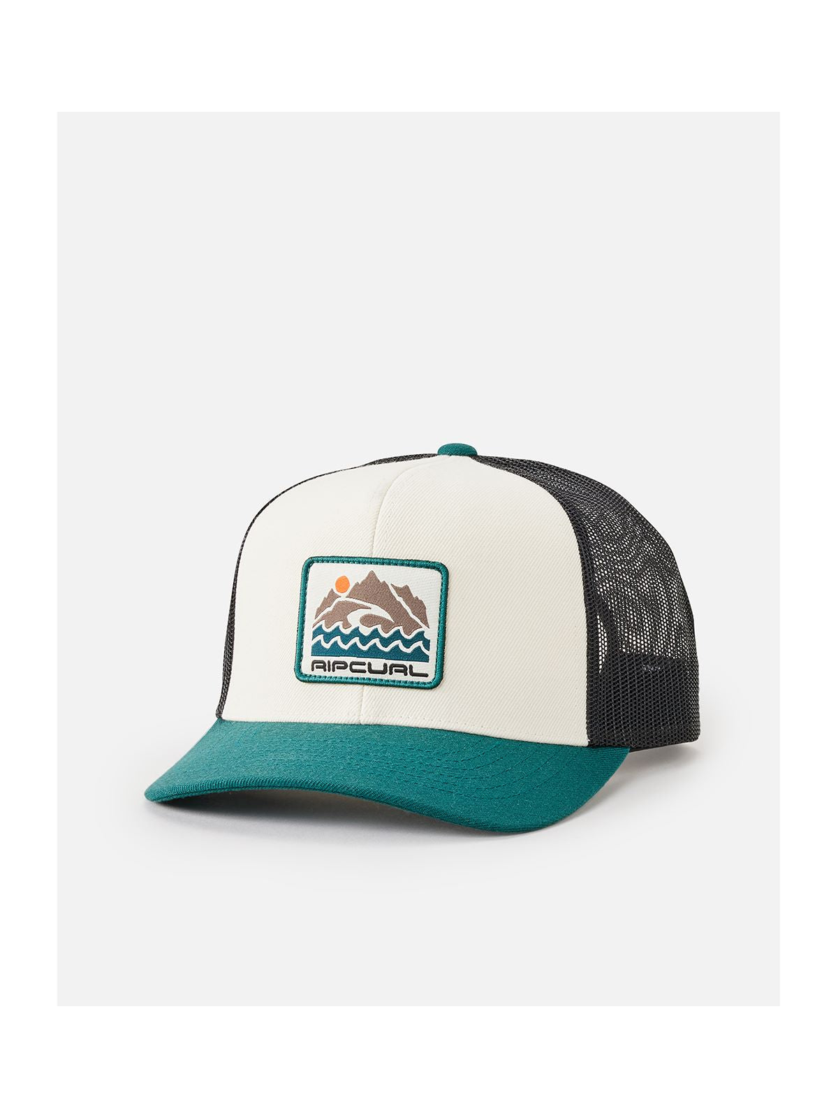 Czapka RIP CURL Custom Curve Trucker zielony - TU - Adventure Sports
