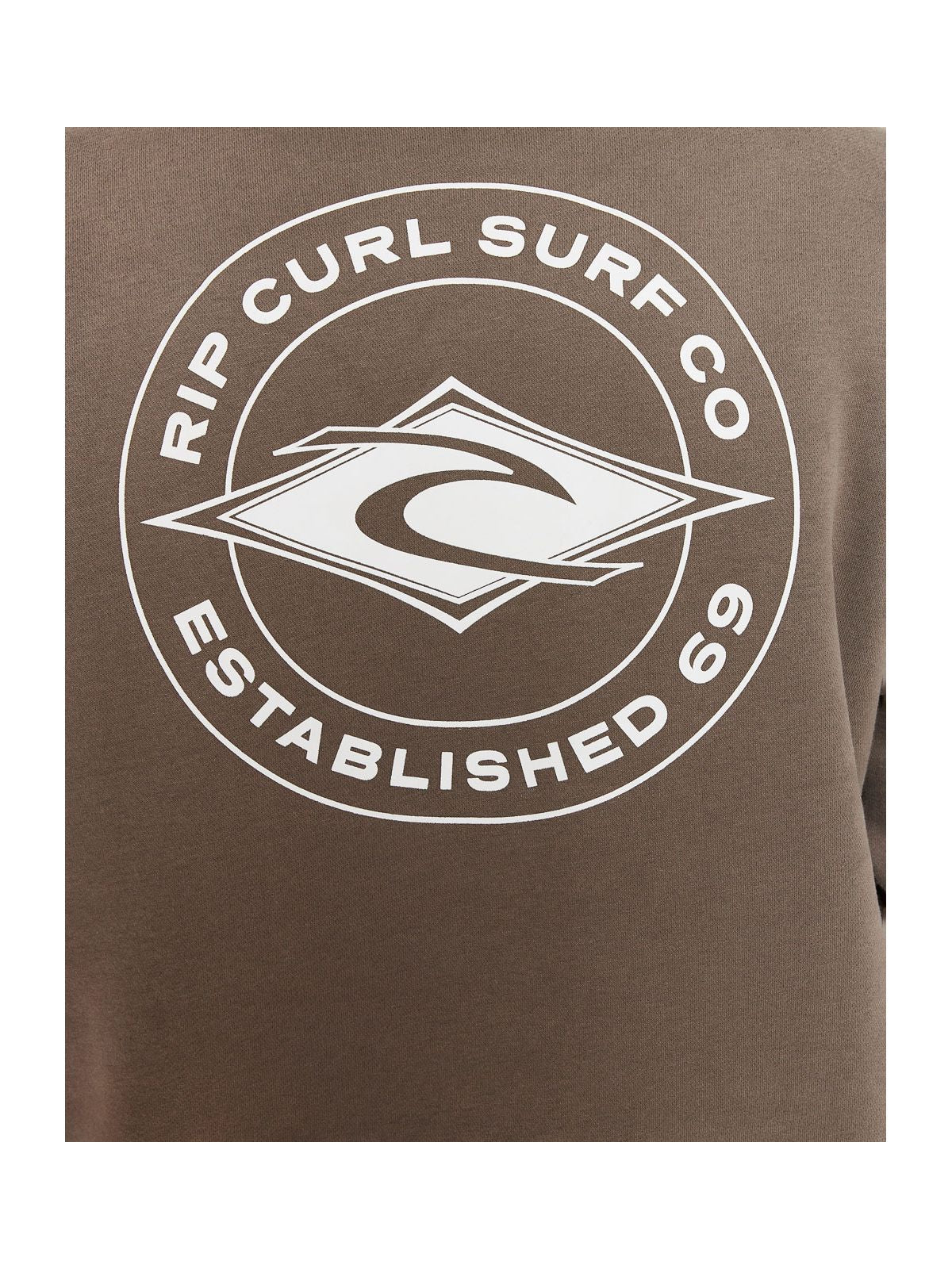 Bluza RIP CURL STAPLE HOOD brązowa